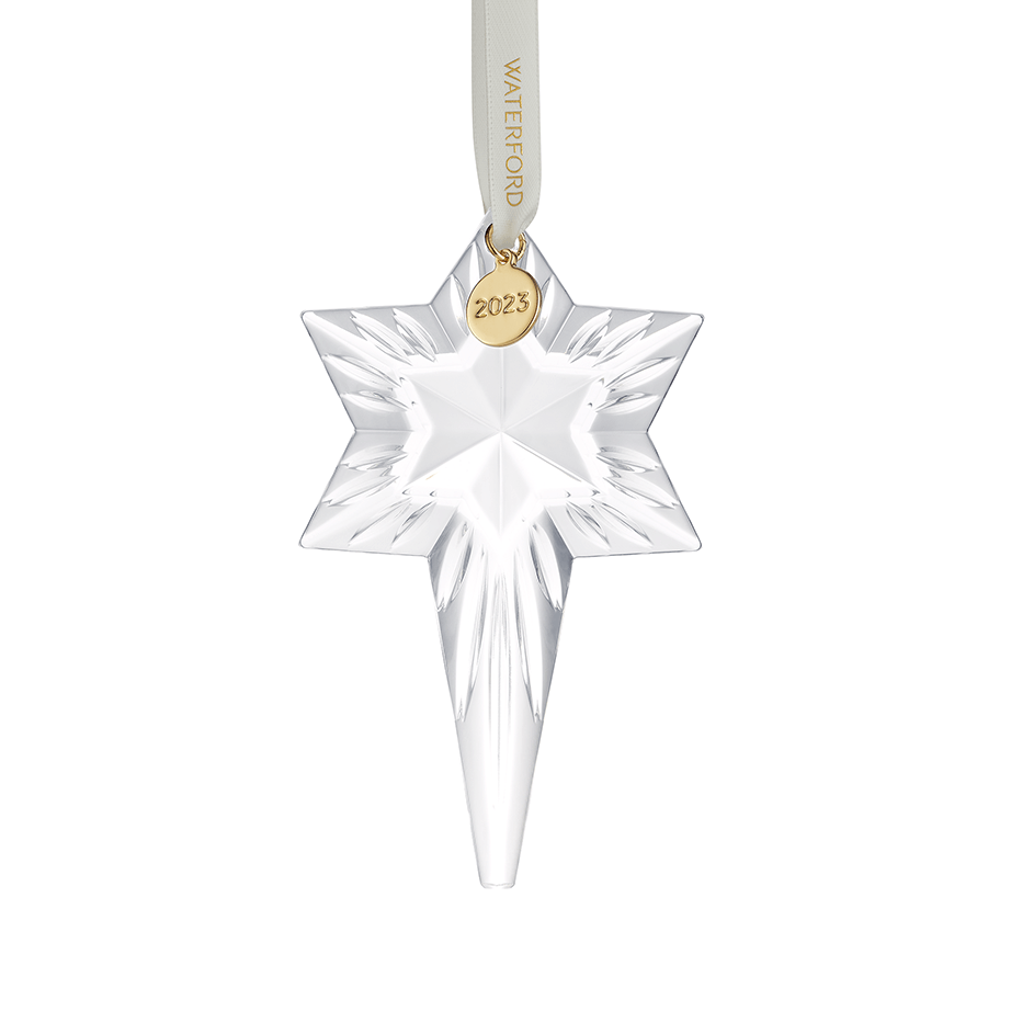 Waterford Snow Star Ornament 2023 Waterford - Adler's Jewelry of New Orleans