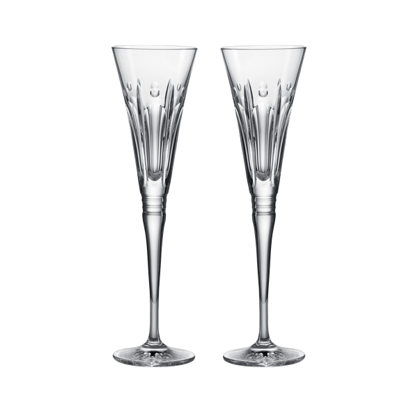 Waterford Winter Rose Flutes Waterford - Adler's Jewelry of New Orleans